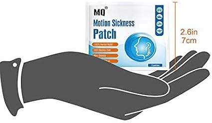 MQ Motion Sickness Patch, Non Drowsy Sea Sickness Patches Behind Ear - Image 7
