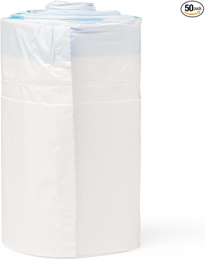 Disposable Commode Liners – 50 Count Universal Fit Toilet Liners by Unknown
