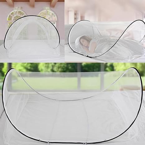 SuperDen Pop Up Mosquito Net, Foldable Mosquito Net Tent - Image 4