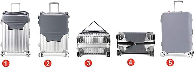 Travel Luggage Cover, Suitcase Protector Bag Fits 29-30 Inch Luggage - Image 6