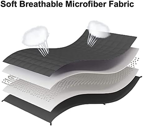 Weighted Blanket King Size Cooling Breathable Heavy Blanket Microfiber Material - Image 4