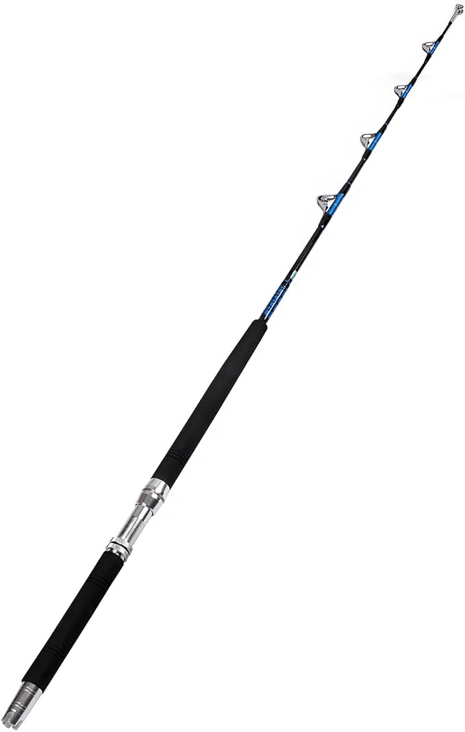 Fiblink Saltwater Offshore Heavy Trolling Fishing Rod Big Game Conventional - Image 2