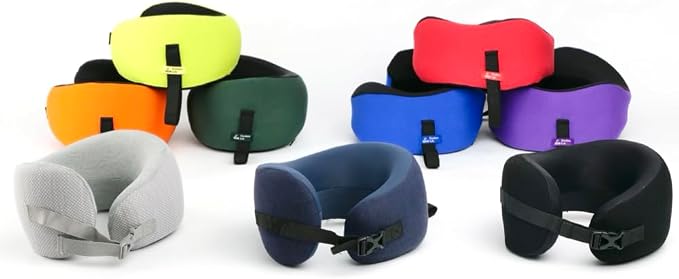 C CUSHION LAB Extra Support Travel Pillow, Award-Winning Patented Ergonomic - Image 9