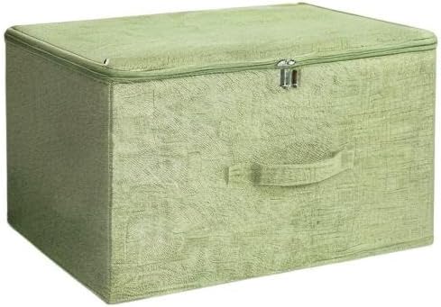 ANMINY 2PCS Storage Bins with Zipper Lids 51.9 Qt Lidded Fabric Storage Boxes - Image 8