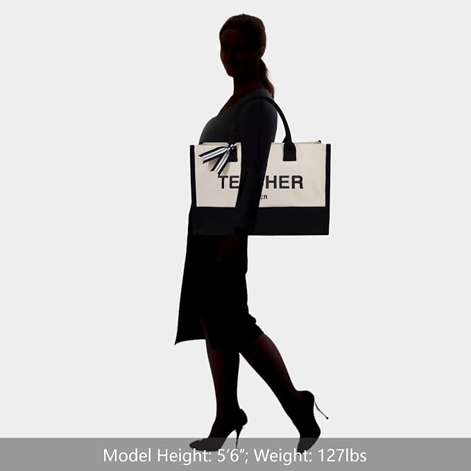 TOPDesign Embroidery Canvas Tote Bag - Image 6