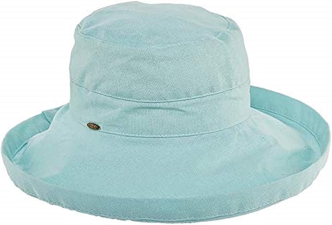 Scala Women's Cotton Hat with Inner Drawstring and Upf 50+ Rating - Image 8