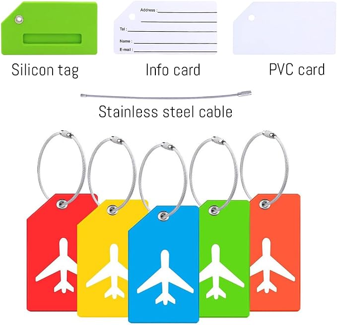3PC Custom Embroidery Luggage Strap - Image 3