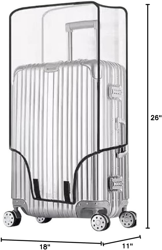 Tangaburu Clear Suitcase Cover - Image 7
