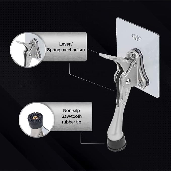 One-Touch Doorstop Adhesive Bracket - Image 5