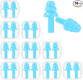 10 Pairs Noise Cancelling Ear Plugs, Premium Soft Silicone, Waterproof by BUYBUYGO