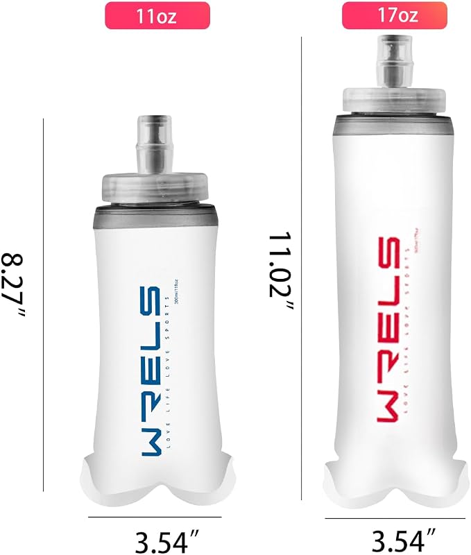 Soft Flasks Soft Running Water Flask Collapsible Soft Water Bottles Small - Image 6