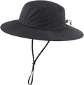 Home Prefer UPF 50+ Sun Hats for Men Women Foldable Wide Brim Fishing Hat Quick by HomePreferHatsCaps