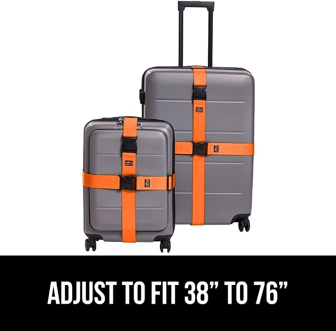 GORILLA GRIP Heavy Duty Adjustable Luggage Straps - Image 8