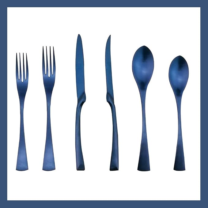 6-Piece Flatware Set, Extra Thick Heavy Duty - Image 9
