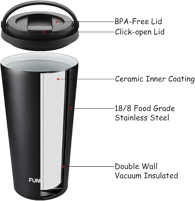 Funkrin Insulated Coffee Mug - Image 6