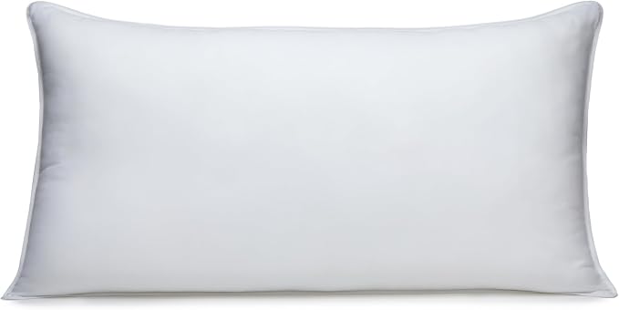 Amazon Basics Down Alternative Bed Pillows, Medium Density - Image 2