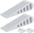 JQK Rubber Door Stopper Wedge, Wooden Floor, DSB61-WH-P2 by Homeimprovement