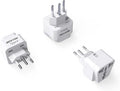 BESTEK Brazil, South Africa Travel Plug Adapter, Grounded Universal Type N Plug by BESTEK