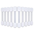 4our Kiddies 10 Pack Baby Proof Cabinet Latches, Childproof Drawer Latches by 4ourKiddies