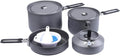 Fire-Maple Feast 4 Piece Camping Cookware Cookware Cookware Kit Outdoor by Fire-Maple