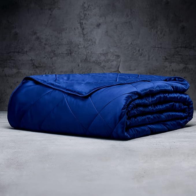 LUXOME Lightweight Blanket | 100% Rayon from Bamboo Fabric & Fill | Full/Queen by LUXOME