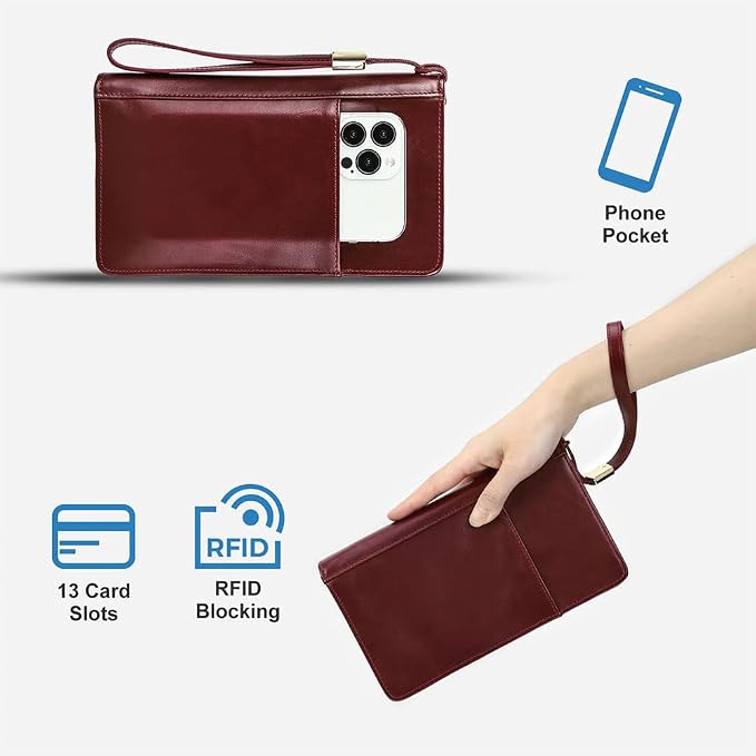 CONTACTS Travel Passport Wallet - Image 8