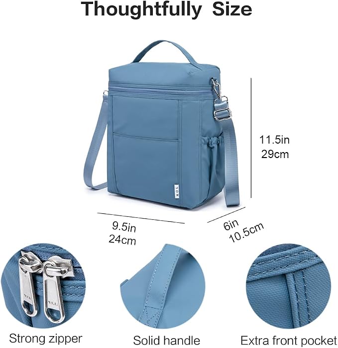 NOL Natural Organic Lifestyle Insulated Lunch Bags - Image 3