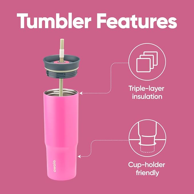 Owala Stainless Steel Triple Layer Insulated Travel Tumbler - Image 2