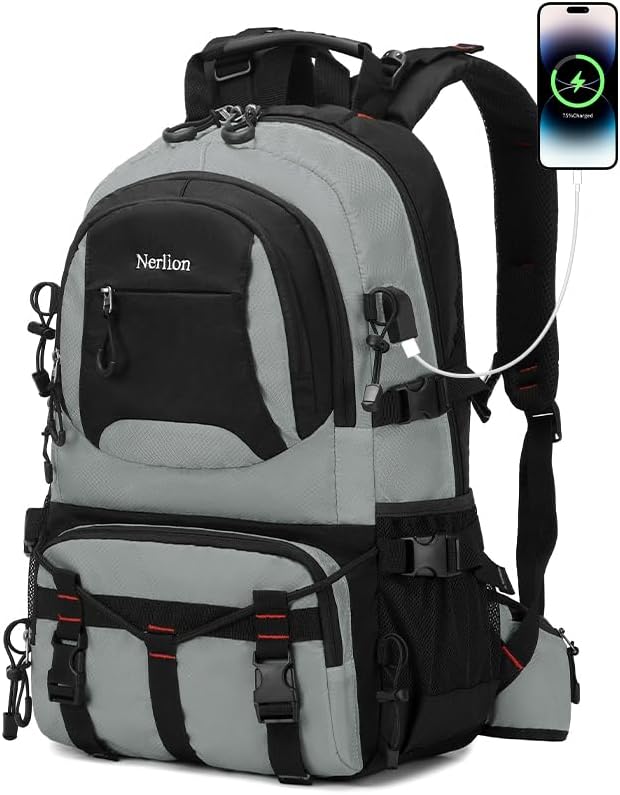 Nerlion 40L Hiking Backpack Travel Backpack - Image 7