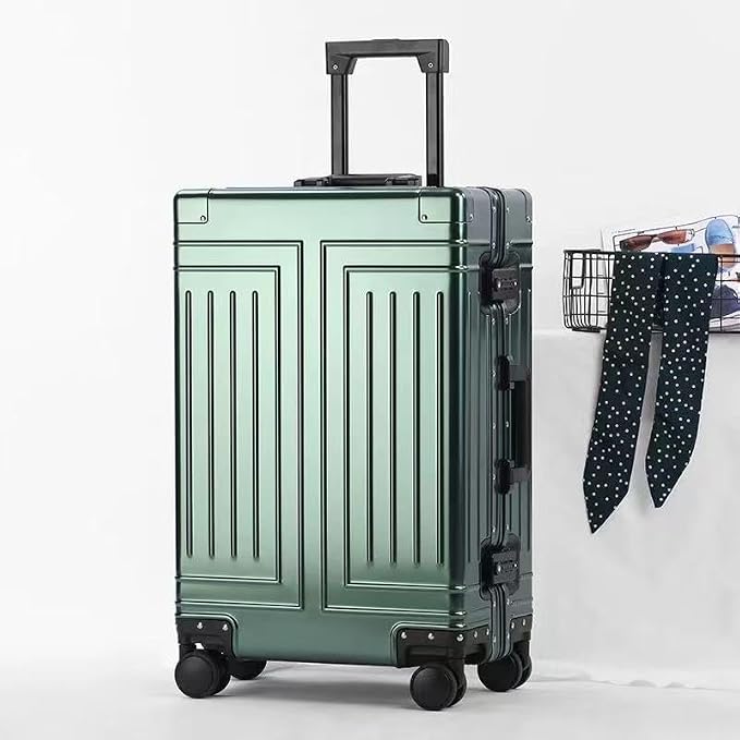 All Aluminum Magnesium Carry On Luggage，Cut from Whole Aluminum Sheet，22x14x9 - Image 3