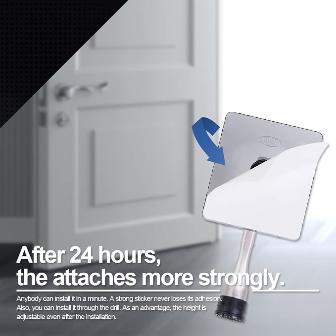One-Touch Doorstop Adhesive Bracket - Image 10