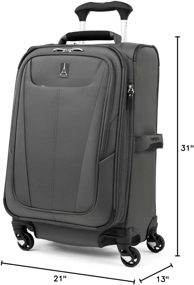 Travelpro Maxlite 5 Softside Expandable 2-Piece Luggage Set — Carry-On and - Image 9