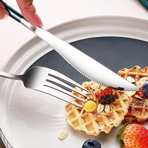 Reusable Utensils with Case, Travel Silverware Set with Case, 18/8 Stainless - Image 4