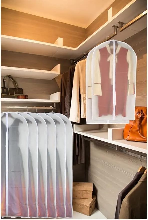 Dress Bags for Hanging Clothes Breathable Suit Bag Covers - Image 9