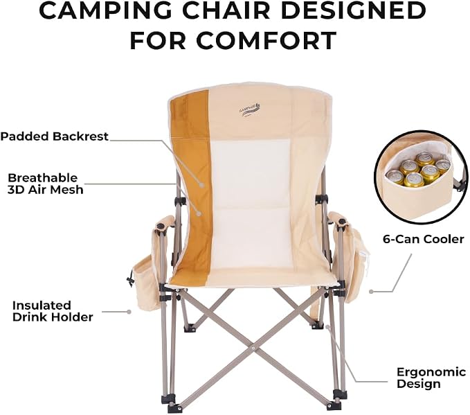 Heavy Duty Portable Folding Camping Chair - Image 8