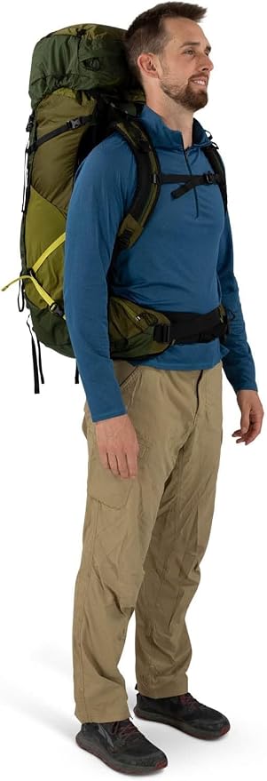 Osprey Atmos AG LT 50L Men's Backpacking Backpack, Scenic Valley/Green - Image 8