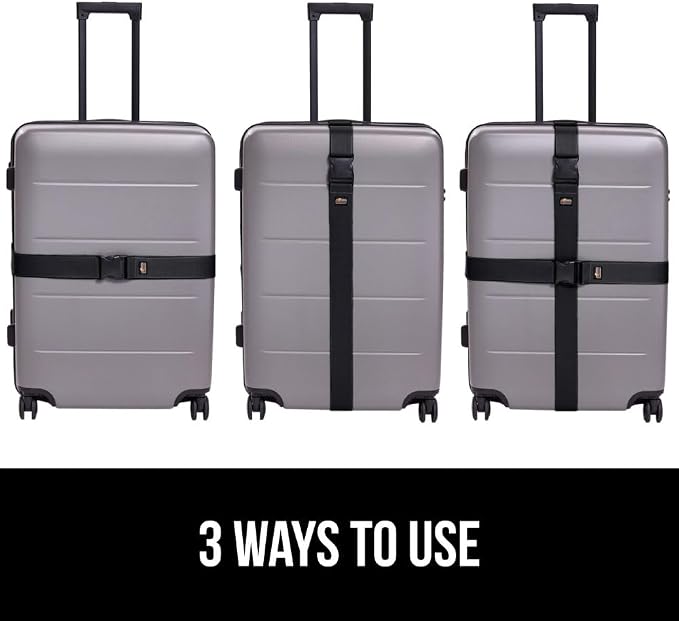GORILLA GRIP Heavy Duty Adjustable Luggage Straps - Image 6