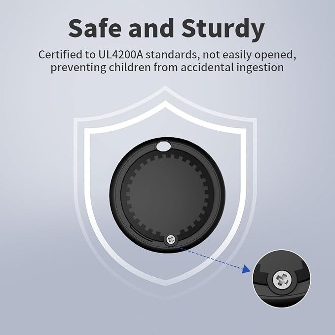 Smart Tag - 4 Pack Bluetooth Tracker Work - Image 2