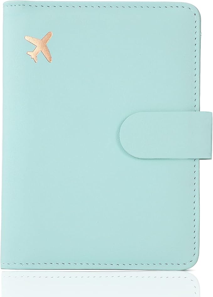 Melsbrinna Premium Leather Passport Holder Covers Case, Waterproof Rfid by Melsbrinna