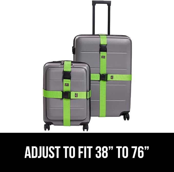 GORILLA GRIP Heavy Duty Adjustable Luggage Straps - Image 8