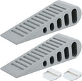 JQK Rubber Door Stopper Wedge, Wooden Floor, DSB61-GY-P9 by Homeimprovement