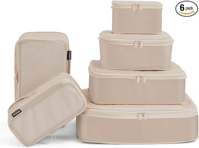 6 Set Compression Packing Cubes by SOARSAIL