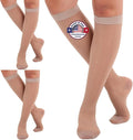 Made in USA - Wide Calf Compression Stockings by AbsoluteSupportCompressionSocks