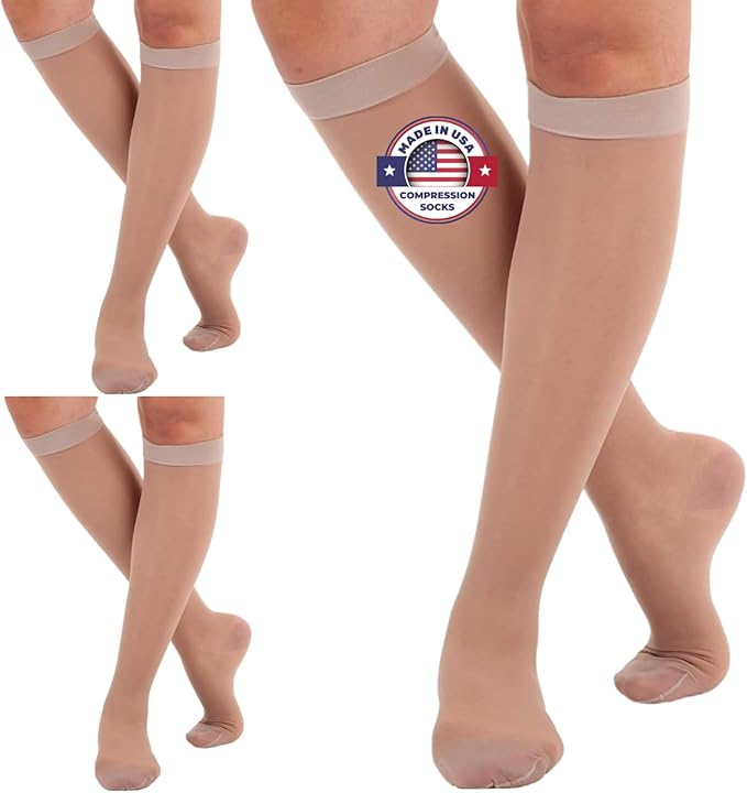 Made in USA - Plus Size Compression Stockings by AbsoluteSupportCompressionSocks