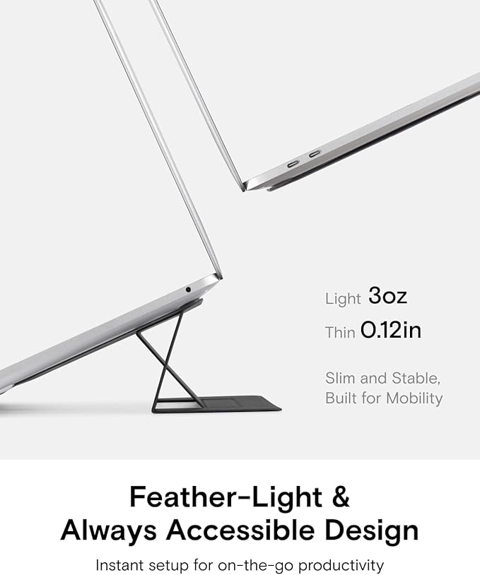 MOFT Invisible Slim Laptop Stand, Adhesive and Reusable, Adjustable Perfect - Image 2