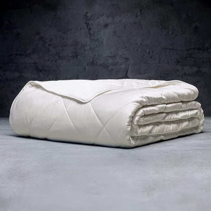 LUXOME Lightweight Blanket | 100% Rayon from Bamboo Fabric & Fill | King/Cal by LUXOME
