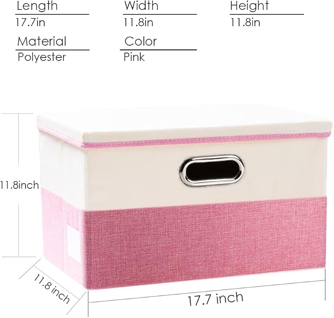 PRANDOM Large Collapsible Storage Bins - Image 4