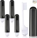 Patelai 4 Pieces Travel Toothbrush Set, Soft Bristle Mini Foldable Tooth Brush by Patelai