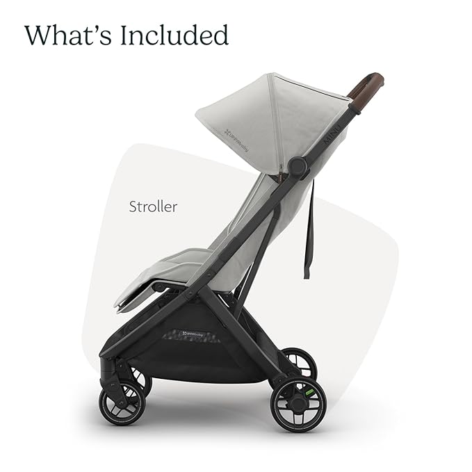 UPPAbaby Minu V3 Travel Stroller | Lightweight + Compact Design | One-Hand Fold - Image 2