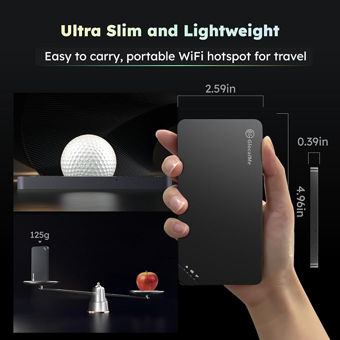 GlocalMe U3 4G LTE Mobile Hotspot, Portable WiFi Hotspot - Image 7